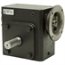30:1 Right Angle Cast Iron Worm Gear Reducer 3.66 HP 56C Left Output Worldwide HDRF-325-30-L-56C