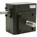 30:1 Right Angle Cast Iron Worm  Gear Reducer 3.66 HP Right Output Worldwide HDRS-325-30-R
