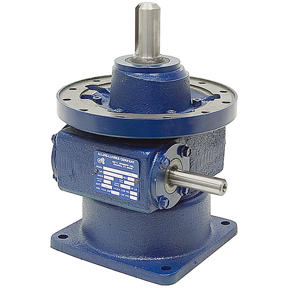 351 RA Gear Reducer 0.28 HP Vertical Output Cast Iron Shaft Input