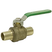 1" PEX 200 PSI Brass Ball Valve