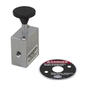 2 Way NC 1/8" NPT XB-11745 SAF Holland Fifth Wheel Release Air Valve