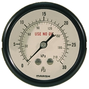 30 PSI 2.5" PM Dry Gauge Marsh