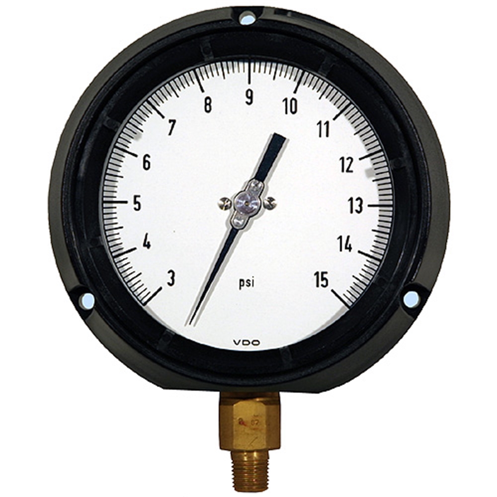 315 PSI Dry 1/4" NPT Base Stem Pressure & Vacuum Gauges Pressure