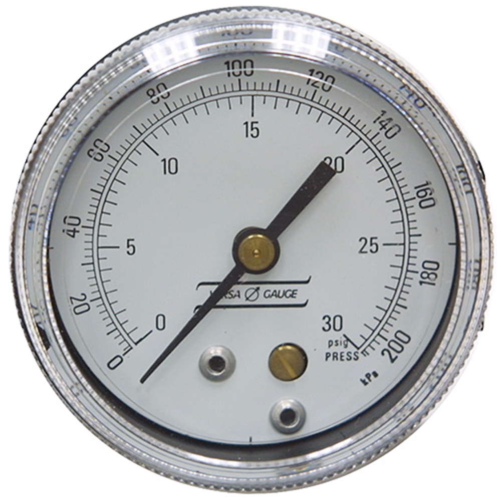 30 PSI / 207 KPA 2 PM Dry Gauge Pressure & Vacuum Gauges Pressure