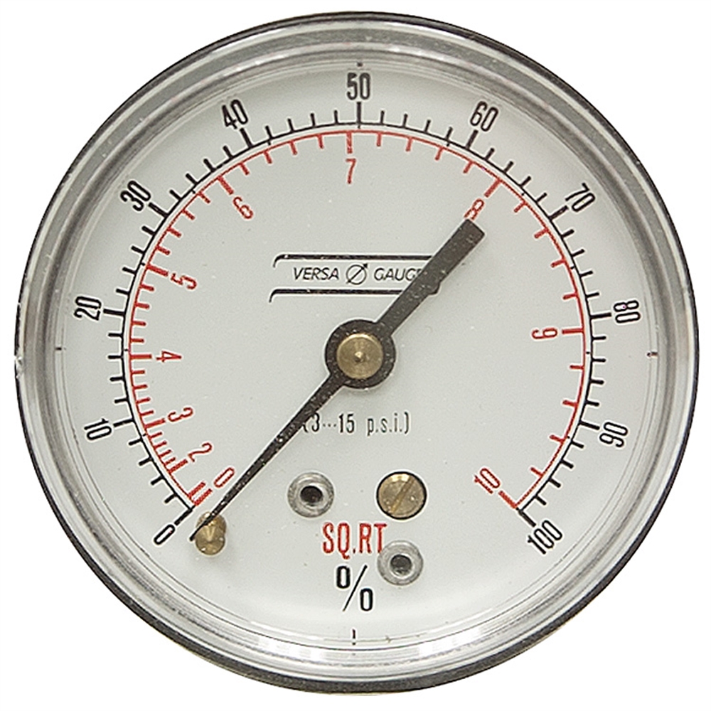 315 PSI Calibrated As Full Scale 2.5 BM Dry Gauge Pressure