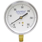 30-0-300 PSI 3.5 LM Dry Gauge