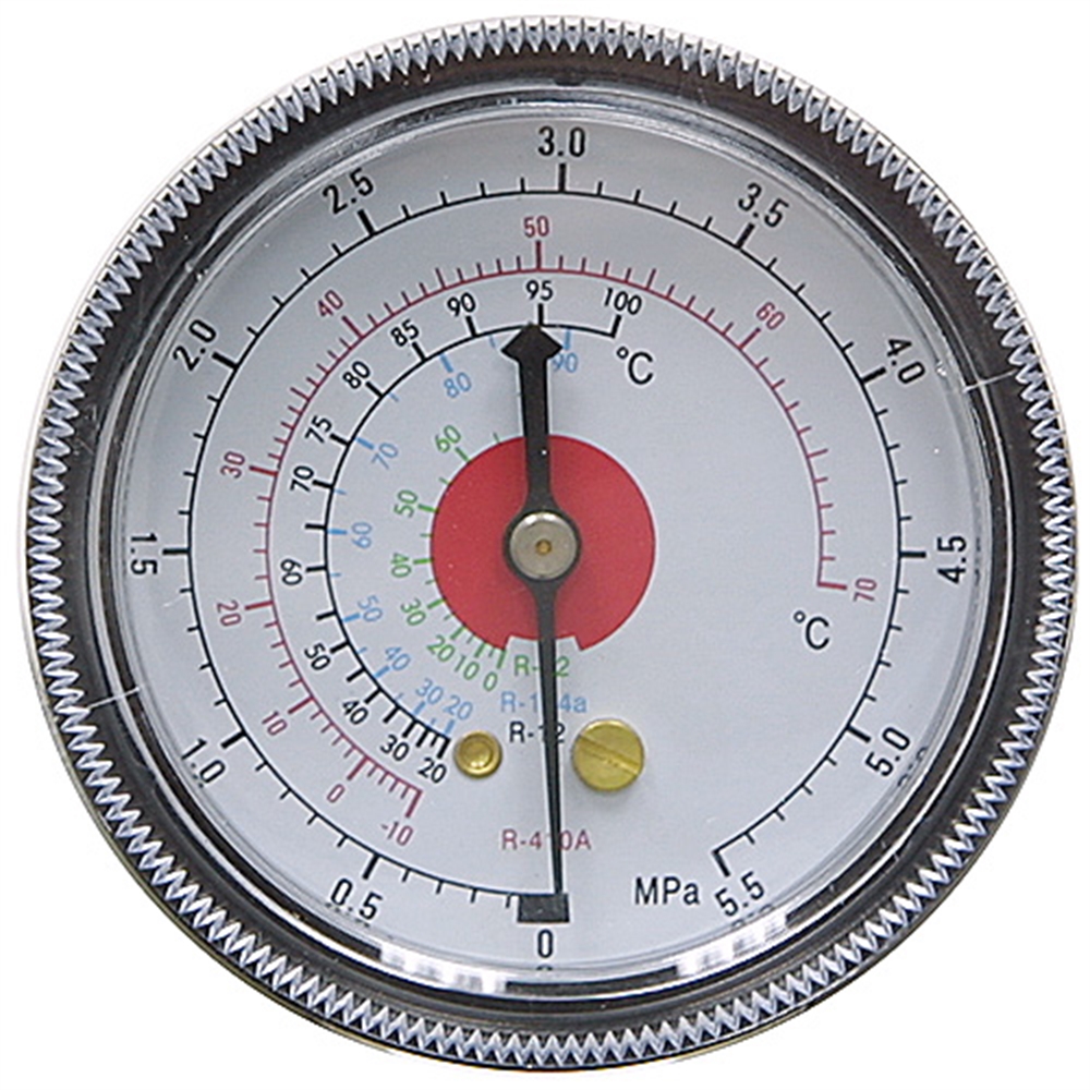 5.5 MPA 2.5 PM Dry Refrigerant Gauge Pressure & Vacuum Gauges