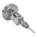 0 - 150 Degree C 3-3/16" Face 4" Stem Teltru AA375R Series 41130677 Thermometer - Alternate 2