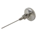 0 - 150 Degree F, -10 - 60 Degree C 5" Face 9" Stem Teltru AA575R Series 42100929 Thermometer - Alternate 2