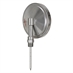 50 - 400 Degree F, 0 - 200 Degree C 5" Face 6" Stem Teltru BC550R Series 40130608 Thermometer - Alternate 2