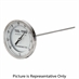50 - 400 Degree F 5" Face 6" Stem Teltru GT500R Series 38100563 Thermometer - Alternate 1