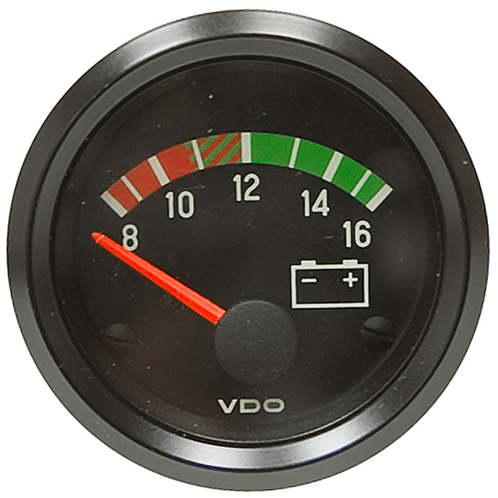 12 Volt DC VDO 332 030 002 Voltmeter Automotive Gauges Gauges www