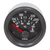 250 F VDO 310 030 006 Electric Water Temperature Gauge