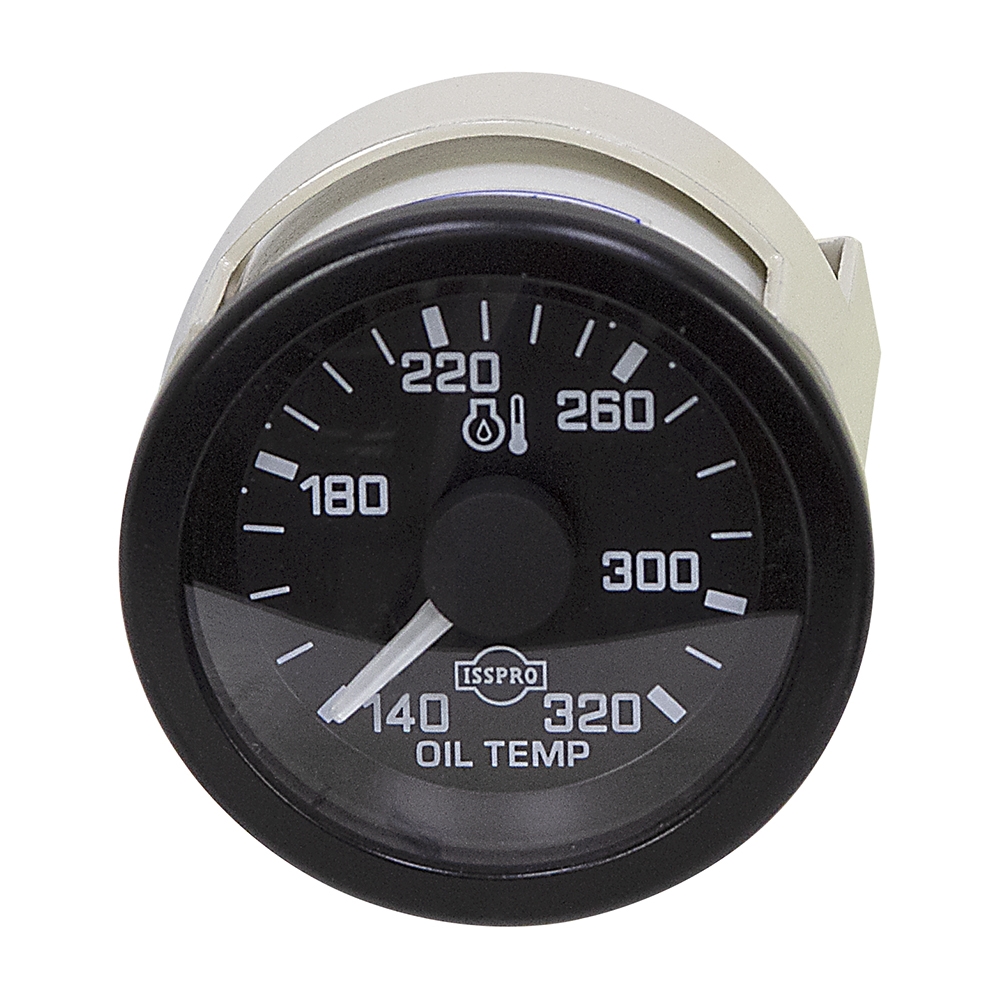 24 Volt DC Oil Temperature Gauge 140320 Degrees with Sensor and