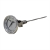 50-500 Degree F 4" Face 9" Stem Teltru AA475R Series 471009 Thermometer - Alternate 1