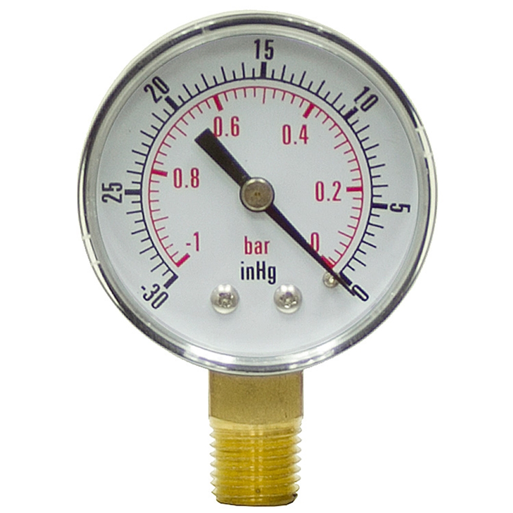 30" 2" Dry Vacuum Gauge LM Dynamic CDS5V000A Pressure & Vacuum