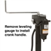 3500 lb 24" 12 Volt DC A-Frame Trailer Jack w/Foot Buyers Products 0093500 - Alternate 3