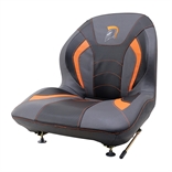 Black and Orange Mower Seat Spartan 471-0032-00