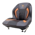 Black and Orange Mower Seat Spartan 471-0032-00