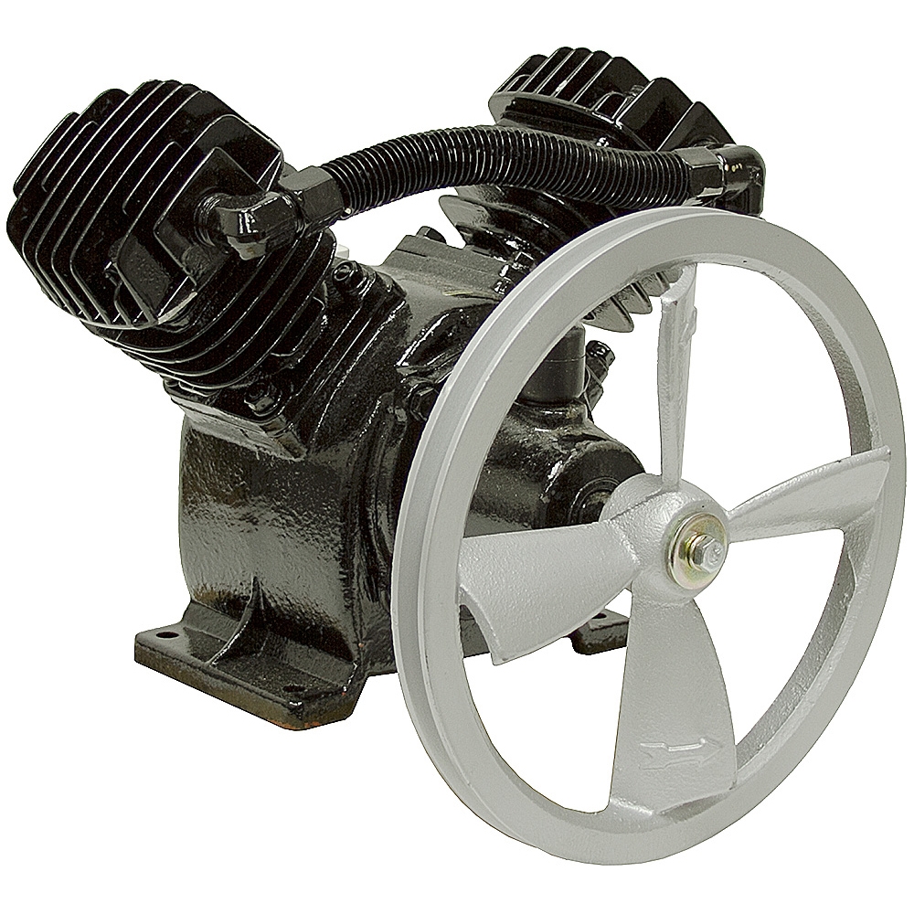 7.5 CFM VTwin Air Compressor Pump Single Stage 2 HP Belt Driven