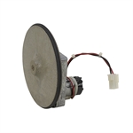 45 RPM 24 Volt DC Gearmotor w/Drive Wheel