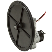 45 RPM 24 Volt DC Gearmotor w/Drive Wheel