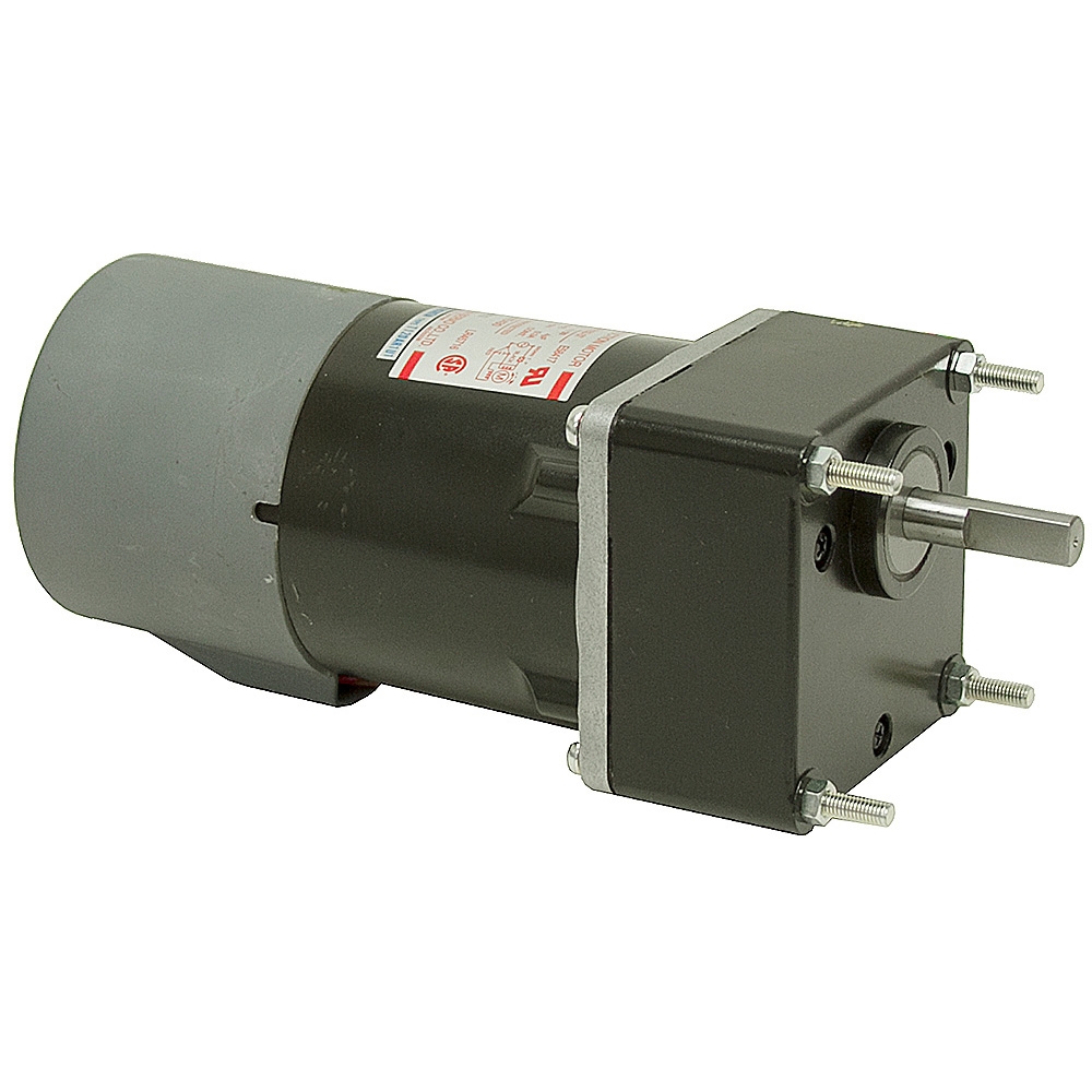 55 RPM 115 Volt AC Japan Servo Inline Gearmotor | AC Gearmotors | AC