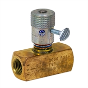 1/4" NPT 5 GPM In-Line Flow Control Needle Valve Parker N400B4F
