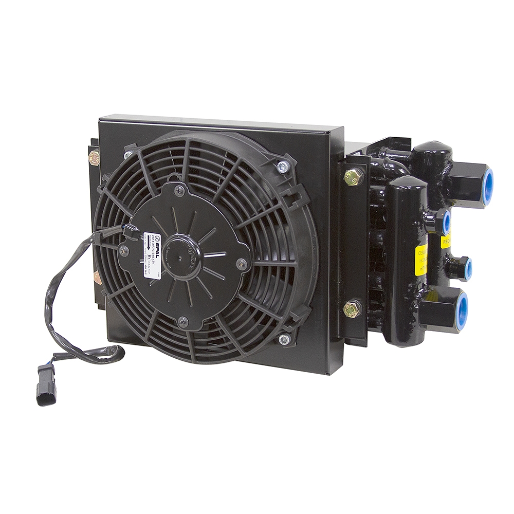 16 GPM Thermal Dynamics Oil Cooler w/12 Volt DC Fan Hydraulic Oil