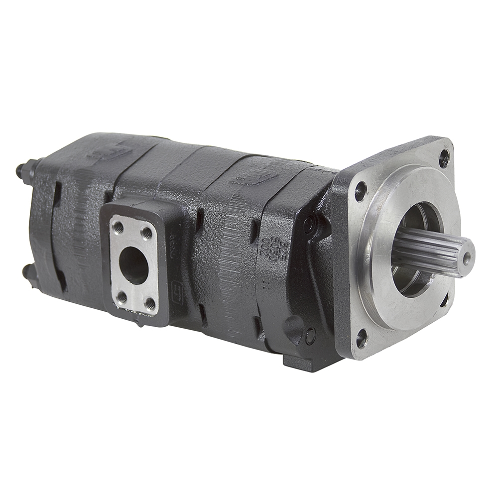 5.10 cu in Parker Tandem Hydraulic Pump PGP350B278IBAB207QUAB201