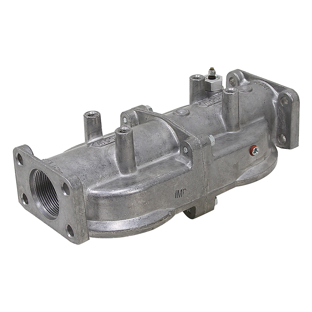 11/2" NPT Zinga Dual Filter Head Filter Components Hydraulic