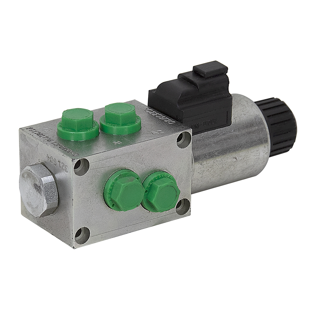 6.6 GPM 12 Volt DC Double Selector Valve DFE080 Selector Valves