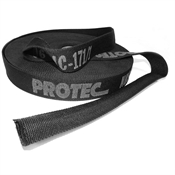 300 Foot Roll 3.66" I.D. Nylon Hose Sleeve for Hydraulic Hose Protec NHS-366