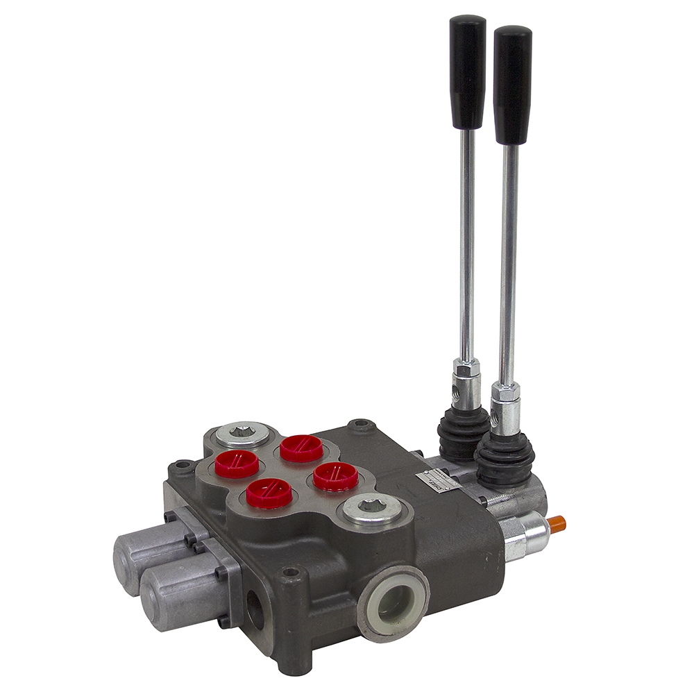 2 Spool 32 GPM Chief AA1SKZ1 220995 Hydraulic Control Valve New