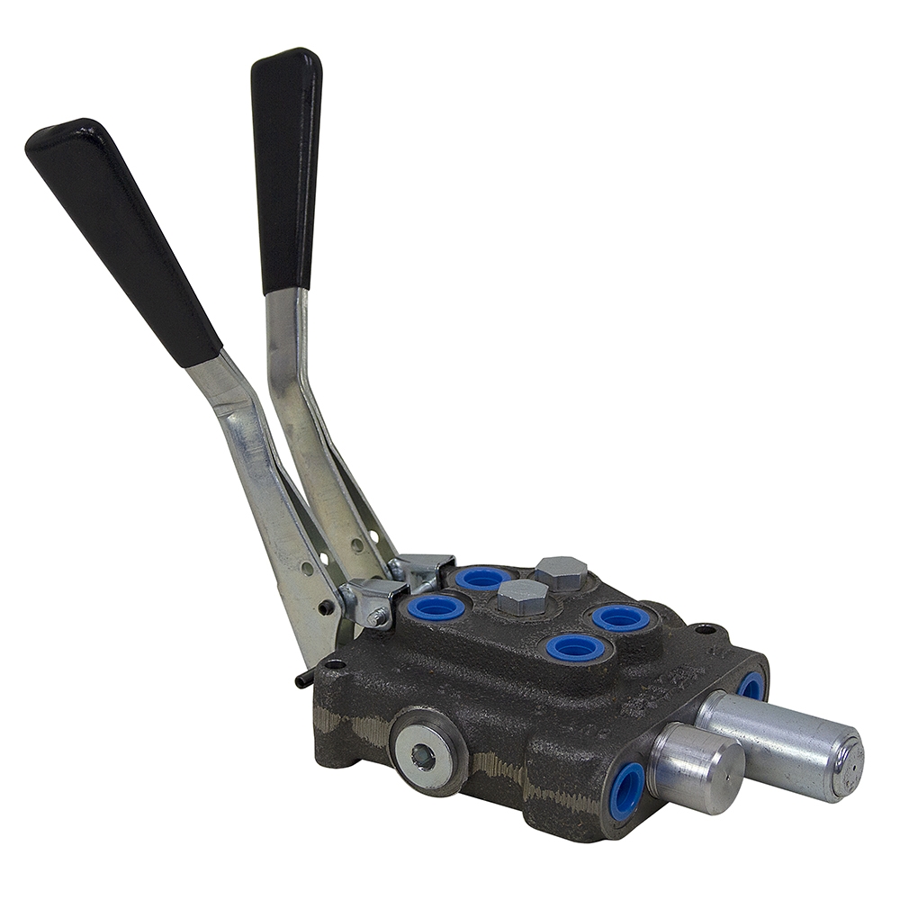 6 GPM 2 Spool Metro Hydraulic Directional Control Valve w/Float