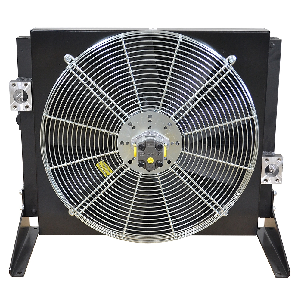 200 GPM AKG HR1400050 Oil Cooler w/ Hydraulic Motor Driven Fan