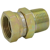 1" NPT Male x 3/4" NPT Female Swivel Straight 1404-16-12 Adapter