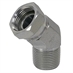 1-1/4" NPT Male x 1-1/4" NPT Female Swivel 45 Degree Elbow 1503-20-20 Adapter