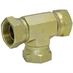 1/2" NPT Female Swivel x 1/2" NPT Female Swivel x 1/2" NPT Female Swivel Tee 1603-08-08-08 Adapter