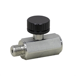 1/4" NPT Female to SAE 4 Male Adjustable Gauge Snubber Dynamic NSAB-BN-N-S