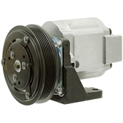1.45 cu in Rexroth Hydraulic Clutch Pump 6 Groove Pulley For Serpentine Belt
