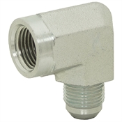 JIC 6 Male x 3/8" NPT Female 90 Degree Elbow 2502-06-06 Adapter