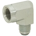 JIC 8 Male x 1/2" NPT Female 90 Degree Elbow 2502-08-08 Adapter