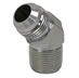 JIC 12 Male x 3/4" NPT Male 45 Degree Elbow 2503-12-12 Adapter