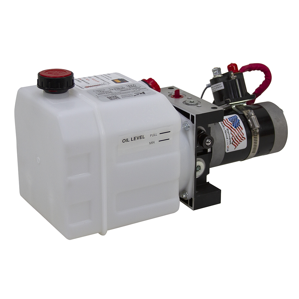12 Volt DC 2.0 GPM 2000 PSI KTI DC3147 Single Acting Hyd Power Unit DC Power Units Hydraulic