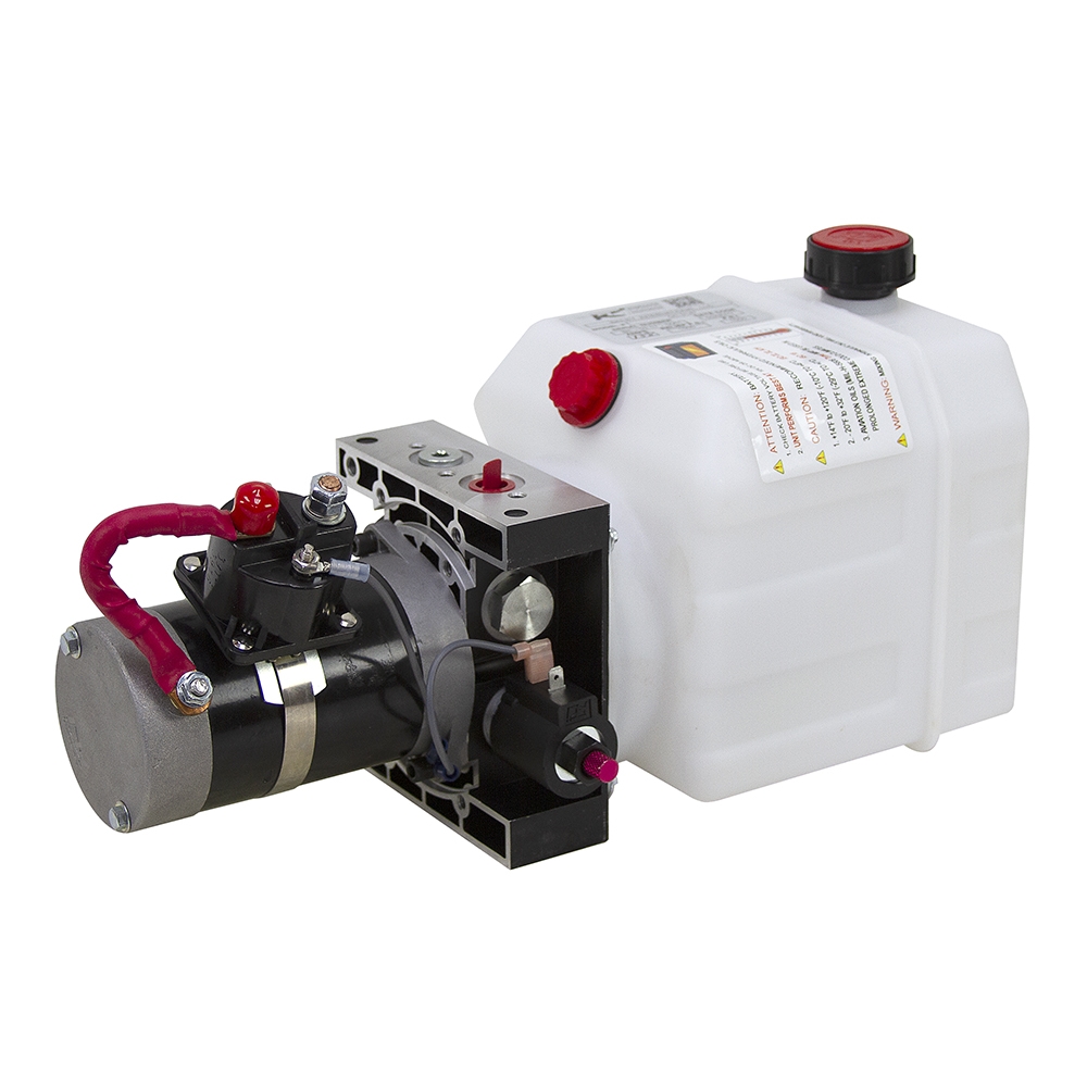 12 Volt DC 2.0 GPM 1000 PSI KTI DC3147 Single Acting Hyd Power Unit DC Power Units Hydraulic