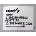 1.68 cu in Hydraulic Gear Pump Salami 2.5PB28D-R55S3 - Alternate 2