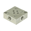 1 Station Series or Parallel Circuit D03 Manifold Subplate for Open and Closed Center Valve Source Fluid Power SFP10101