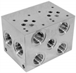 2 Station D03 Parallel CC Manifold Subplate SFP-10002