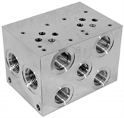 2 Station D03 Parallel CC Manifold Subplate SFP-10002